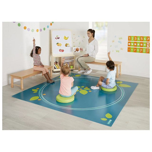 Tapis regroupement vinyle nature