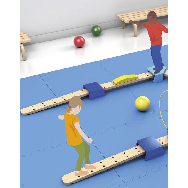 Actigym® - Eléments bas de motricité - Planche (lot/2)
