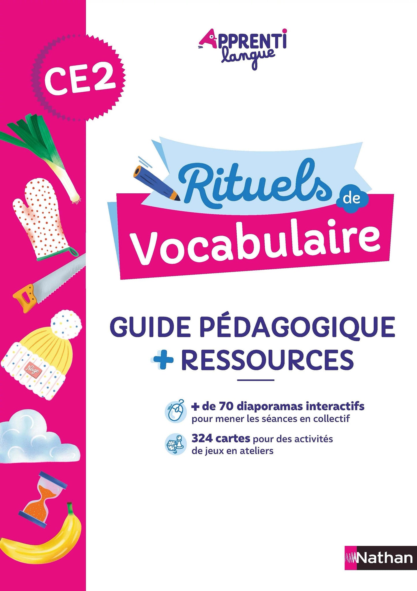 Apprentilangue - Rituels de vocabulaire - Guide pédagogique/Ressources CE1