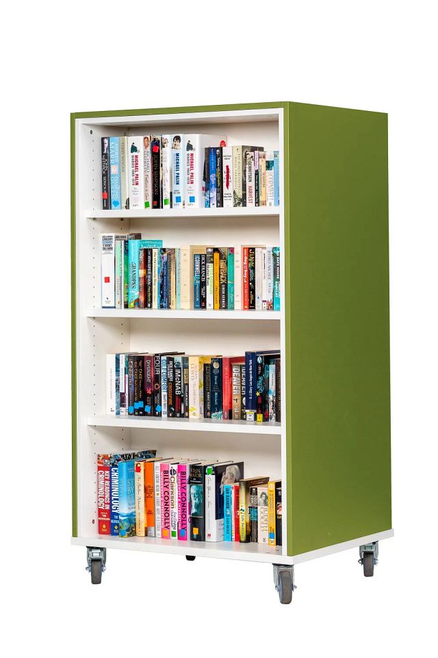 Travée double-face Everna™ Mobile H1500 mm Explore 1 - vert kiwi