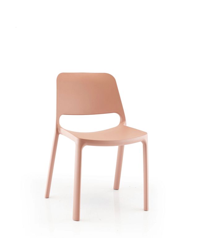 Chaise Maike - rose poudré