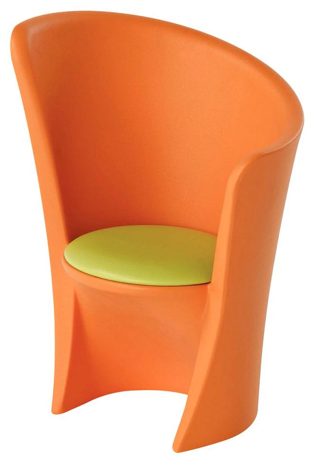Chauffeuse Skaly enfant - orange
