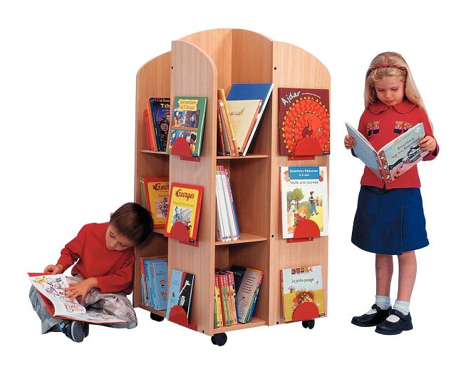 Tour à livres - hêtre