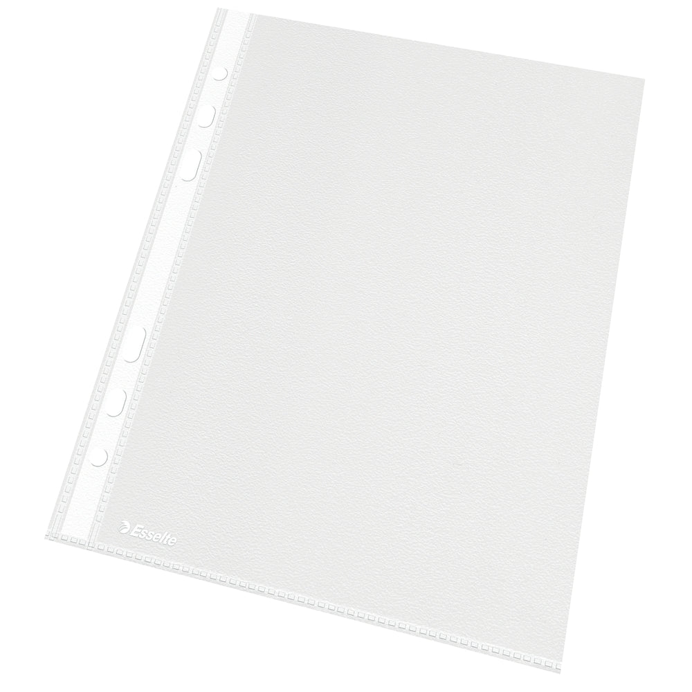 Pochettes perforées A5 transparentes (lot/100)