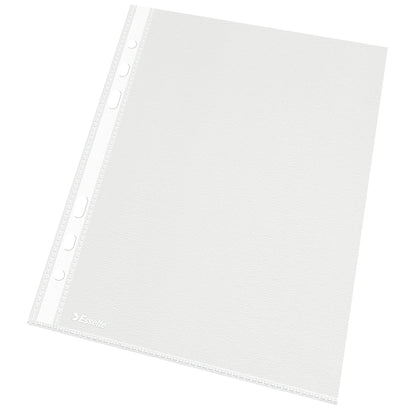 Pochettes perforées A5 transparentes (lot/100)