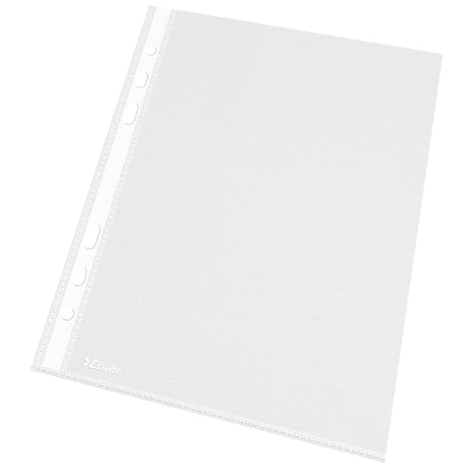 Pochettes perforées A5 transparentes (lot/100)