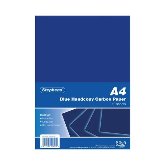 Papier carbone A4 bleu (lot/100)