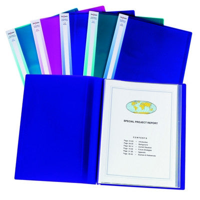 Porte-documents Snopake Electra A4 (lot/10) - assortiment de couleurs