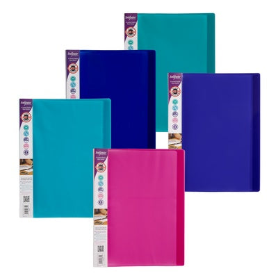 Porte-documents Snopake Electra A4 (lot/10) - assortiment de couleurs