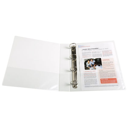 Classeur de présentation 4 anneaux A4 Maxi 40 mm - blanc
