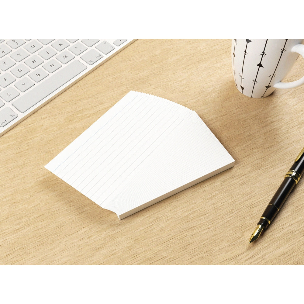 Cartes blanches 100 % recyclées 126 x 76 mm