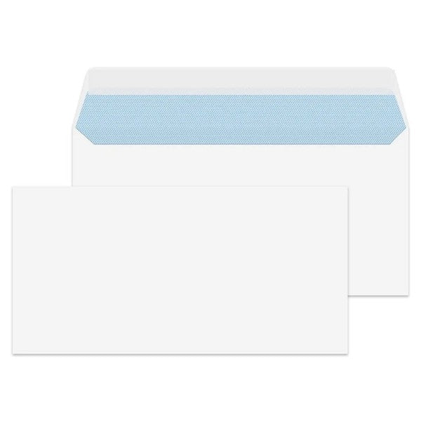 Enveloppes DL BS Peel+Seal blanches 110 g/m² Boîte de 500