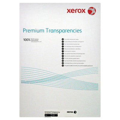 Transparents pour photocopieuse A4 Xerox - 100 feuilles