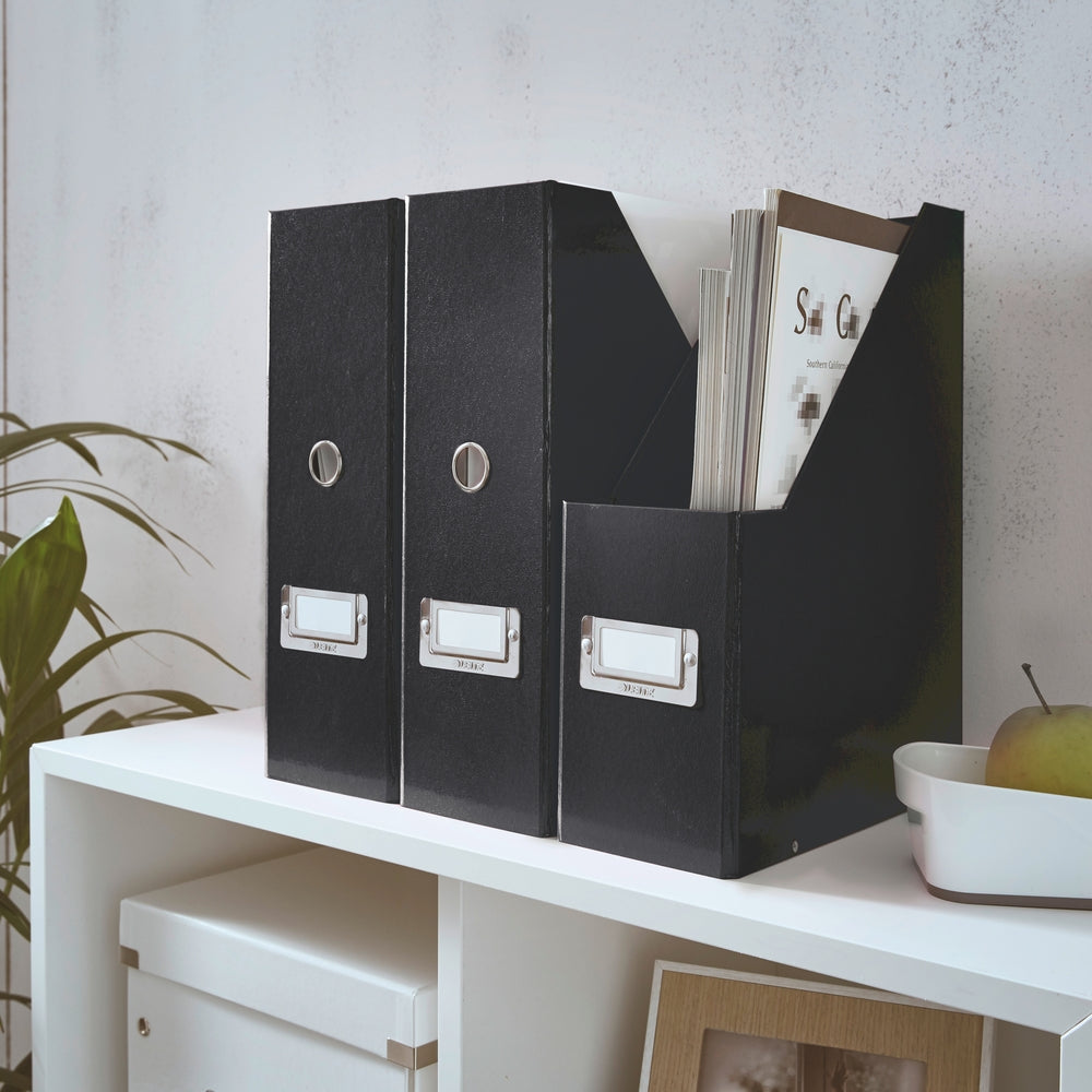 Range-revues Click & Store - noir