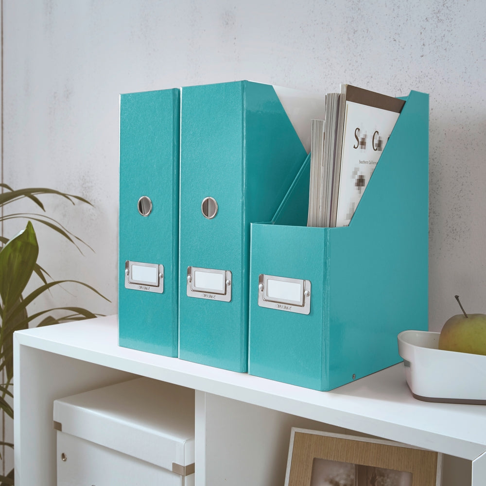 Range-revues Click & Store - bleu glacier
