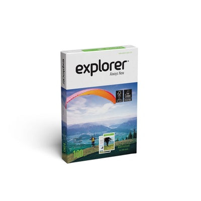 Papier blanc pour photocopieuse A4 Explorer 100 g/m² - 500 feuilles