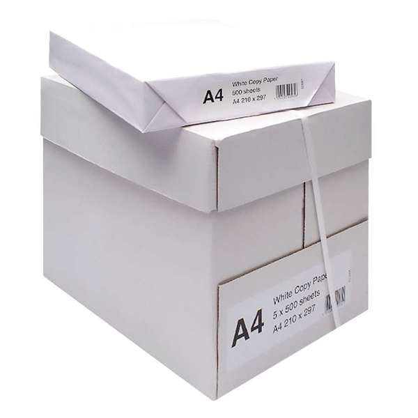 Papier blanc économique pour photocopieuse A4 Explorer 70 g/m² - boîte de 5 ramettes