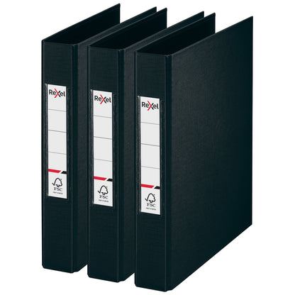 Classeurs à anneaux A5 (lot/10) - noir