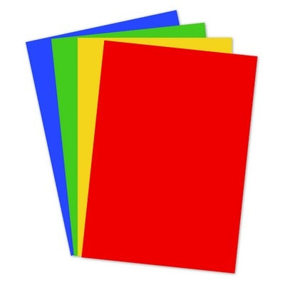 Papier coloré SRA2 rouge, Lot de 25