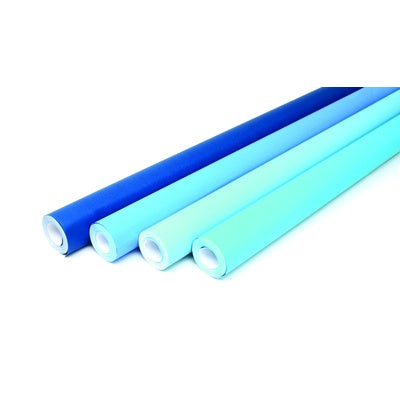 Rouleau de papier pour affiches inaltérable 1218 mm x 15 m (lot/4) - Nuances de bleu