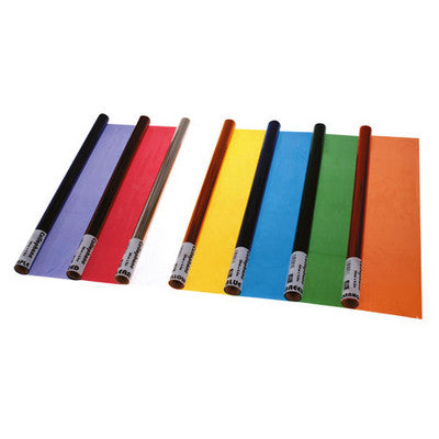 Rouleau de film cellophane couleur multipack assorti (lot/10)