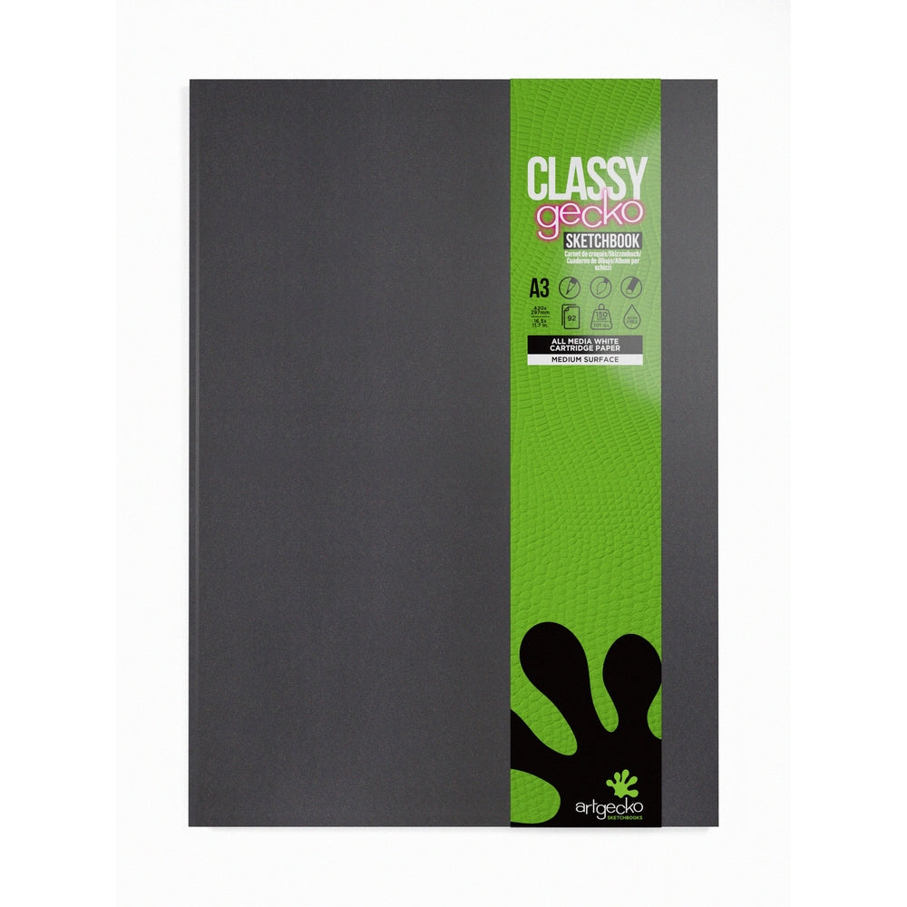 Carnet de croquis relié Classy Artgecko - A3 portrait