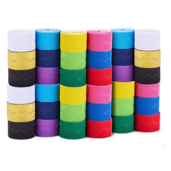 Rouleaux de bordure festonnée ondulée (lot/36)