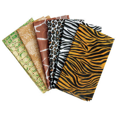 Papier de soie imprimé safari (lot/24)