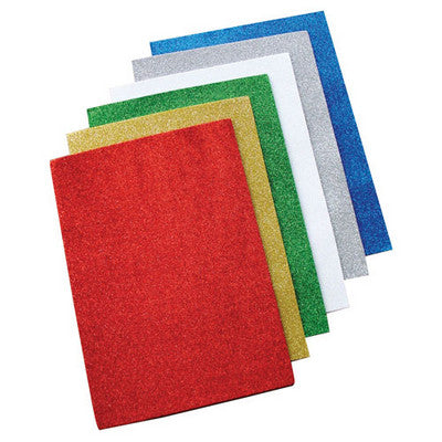 Assortiment de papiers pailletés A4 (lot/12)