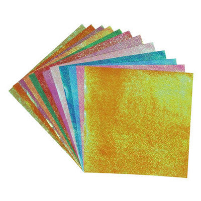Assortiment de papiers scintillants A4 (lot/30)