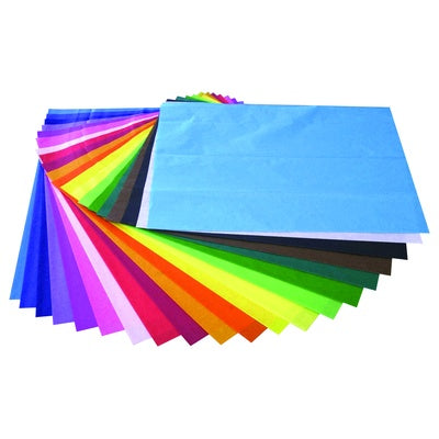 Papier de soie assorti (lot/20)