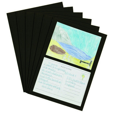 Papier affiche A4+ 100 feuilles - noir