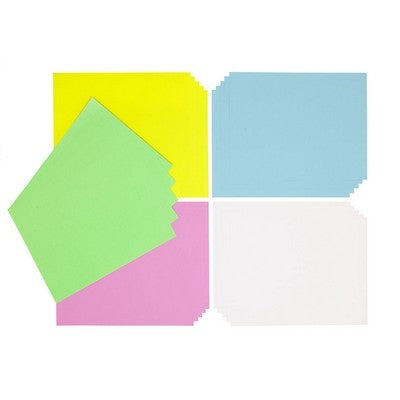 Papier affiche A4+ 100 feuilles - couleurs froides