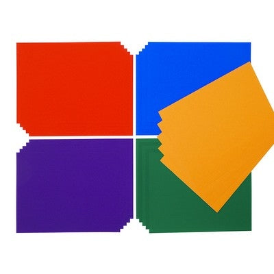 Papier affiche A4+ 100 feuilles - couleurs chaudes