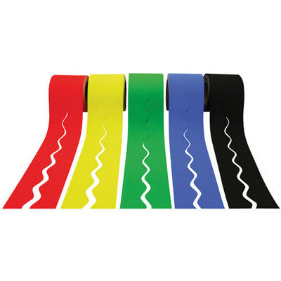 Rouleaux de bordures festonnées (lot/5) - coloris assortis