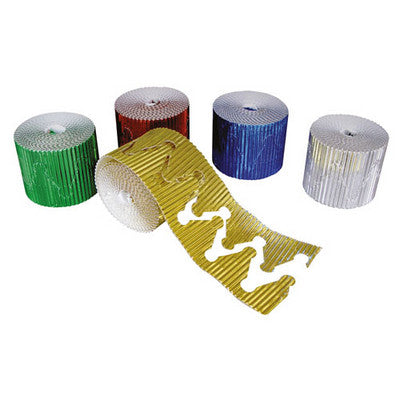 Rouleau de carton ondulé métallique Crown (lot/5)