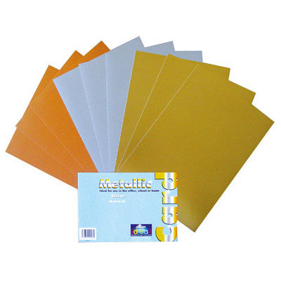 Carton métallisé A4 225 g/m² (lot/20) - bronze