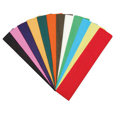 Assortiment de papier crépon, Lot de 23