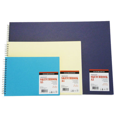 Carnet de croquis A3 à spirale - couverture violette