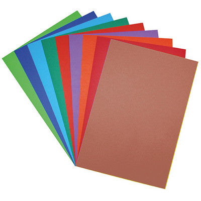 Carton coloré SRA2 (lot/10) - Marron