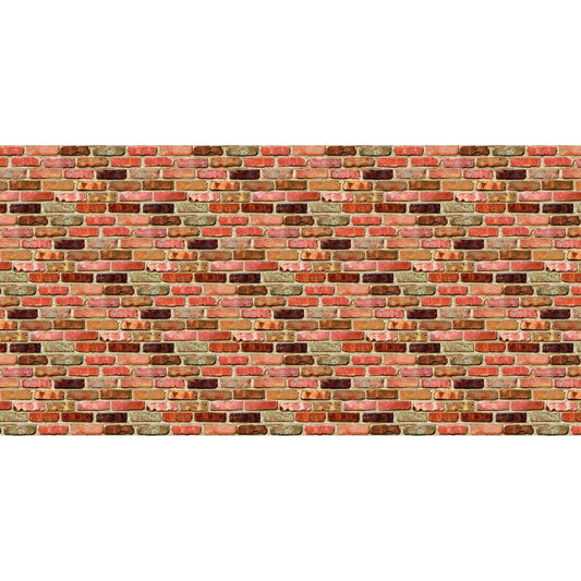 Rouleau de papier affiche 1218 mm x 15 m - motif brique recyclée