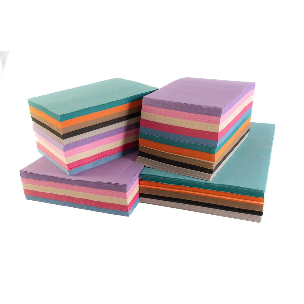 Papier de construction 500 x A2, 750 x A3, 1500 x A4 (lot /2750)