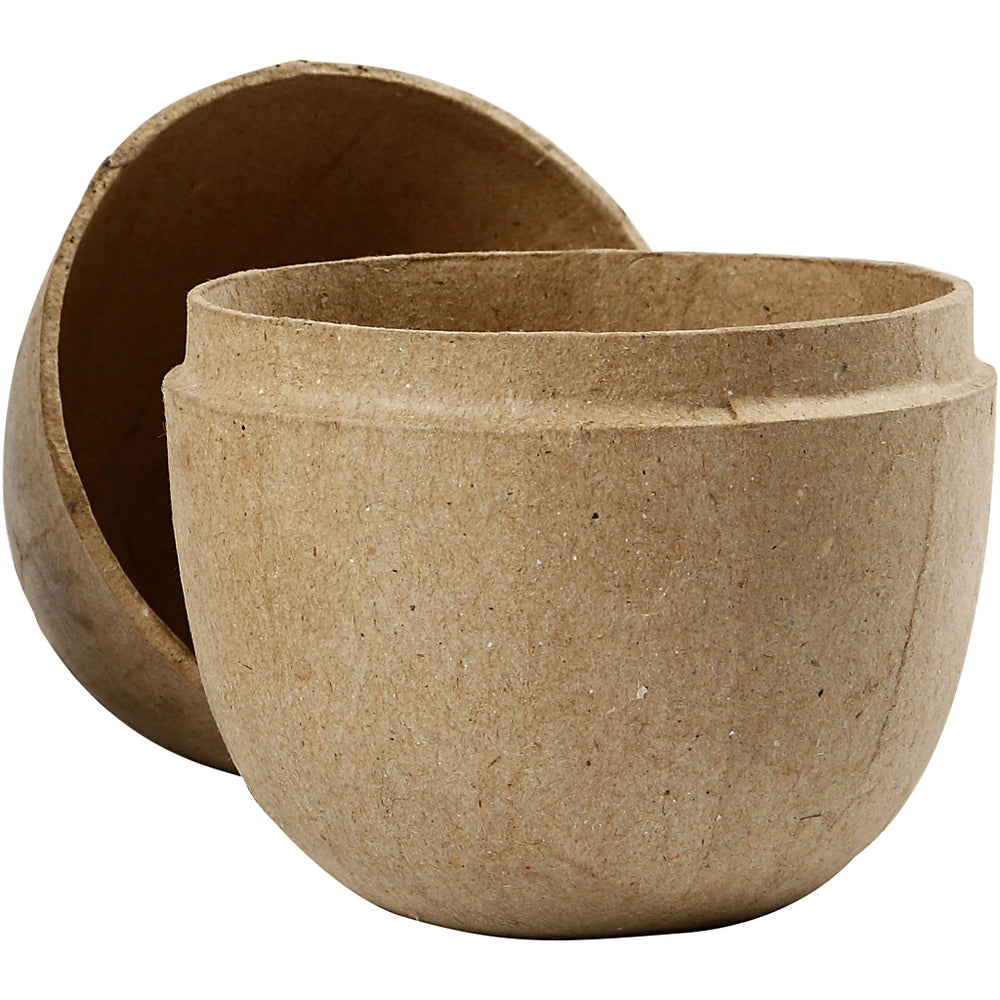 Œuf divisé à décorer