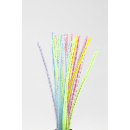 Chenilles couleurs du Printemps (lot/24)