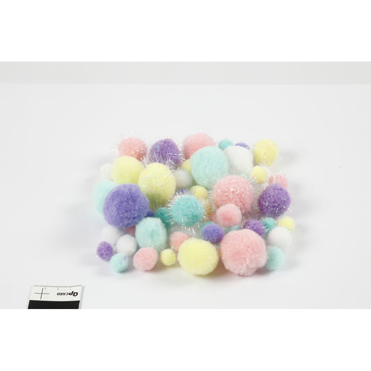 Pompons mixtes printaniers 62 g