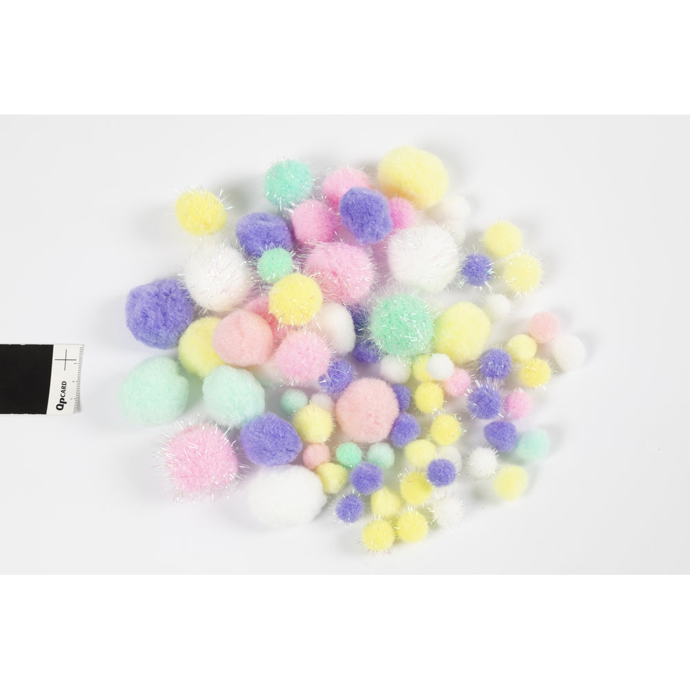 Pompons mixtes printaniers 62 g