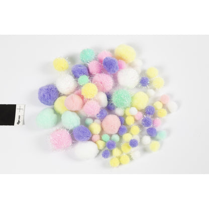 Pompons mixtes printaniers 62 g