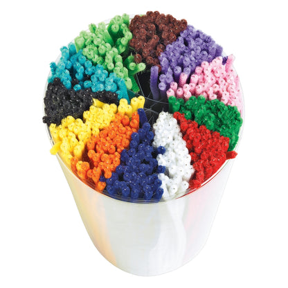 Chenilles 12 couleurs (lot/600)