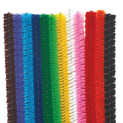 Chenilles 12 couleurs (lot/600)