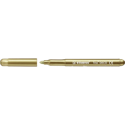 Feutres métalliques STABILO Trio Deco (lot/8)